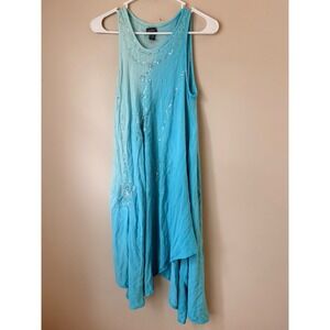 Uniti Casuals Ombre Sequin Embellished Dress OS Boho Whimsical Y2K Hippie